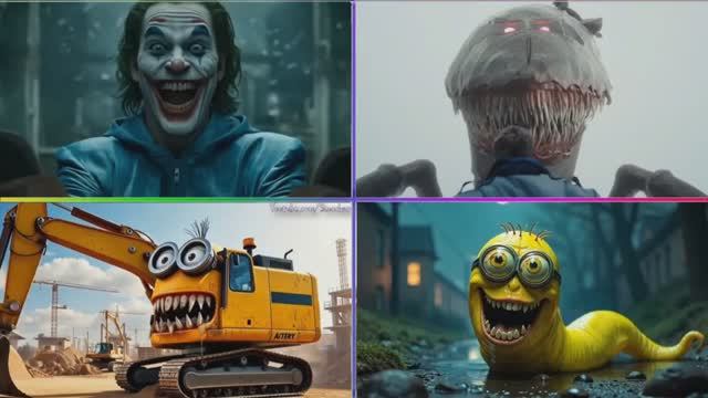 ЗАВОЛШЕБНОЕ НЕБО ☁️🌪️ vs ЧЕРВЯЧОК‑ВЕСЕЛУН 🪱🤪 vs ЭКСКАВАТОРЧИК‑ПРОЙДОХА 🚜🤫 vs КРОКОДИЛ‑БУМБОМ смотреть онлайн