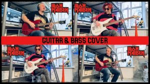 АНДРЭ(СПб) и Silver Vicious - Iron Maiden (Iron Maiden) Guitar and Bass cover