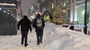 Историческая метель в Москве ❄️ Такого вы еще не видели 🌨️✨