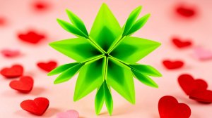 Цветок из бумаги Поделки 8 марта