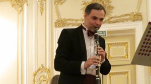Сергей Столяров (кларнет - интермеццо "Размышление"  из оперы Ж.Массне "Таис"