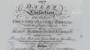 "Money Musk", 1800(?), Dale's selection