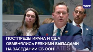 Постпреды Ирана и США обменялись резкими выпадами на заседании СБ ООН