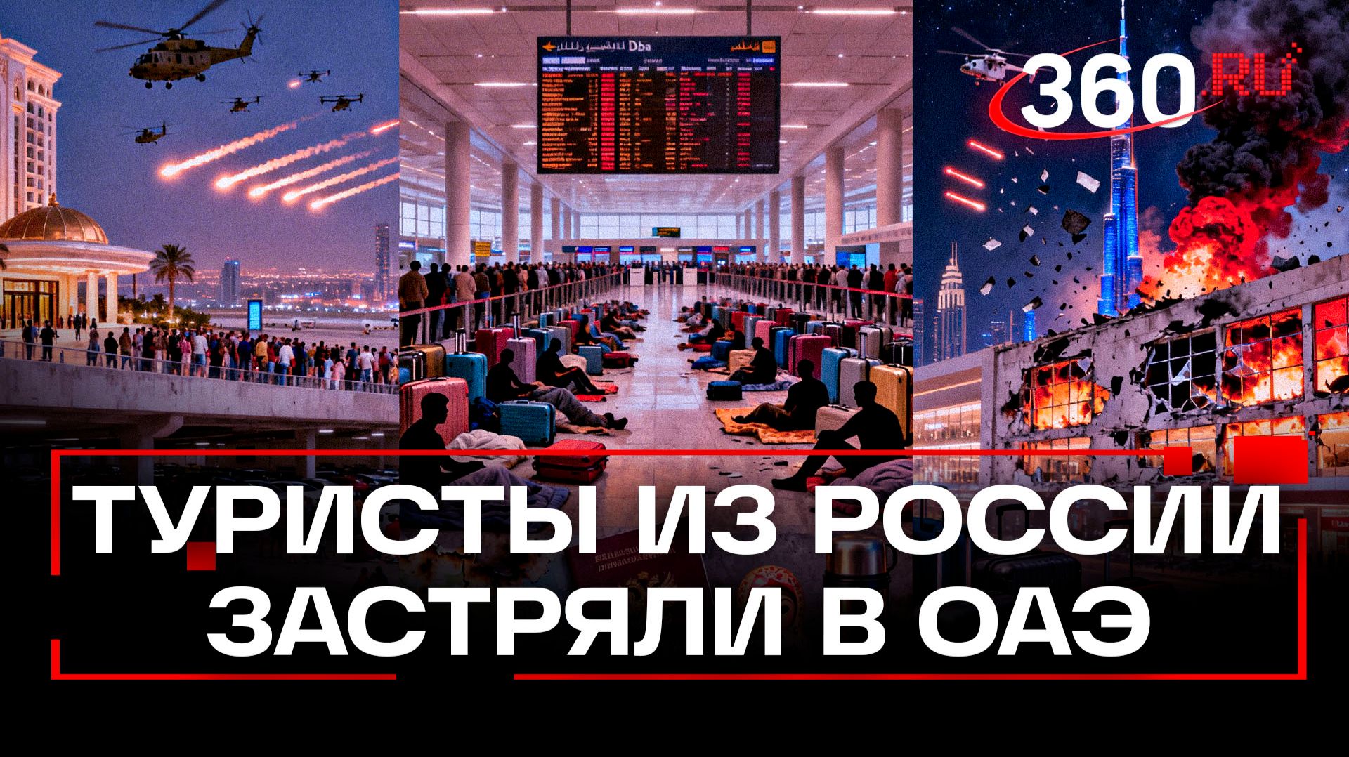Российские туристы не могут покинут ОАЭ из-за иранских атак смотреть онлайн