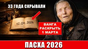 Что скрывала Ванга о Пасхе 2026 года? | Неделя испытаний и новые возможности