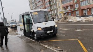маршрутка Газель Vector Next борт 011234 маршрут 16к
