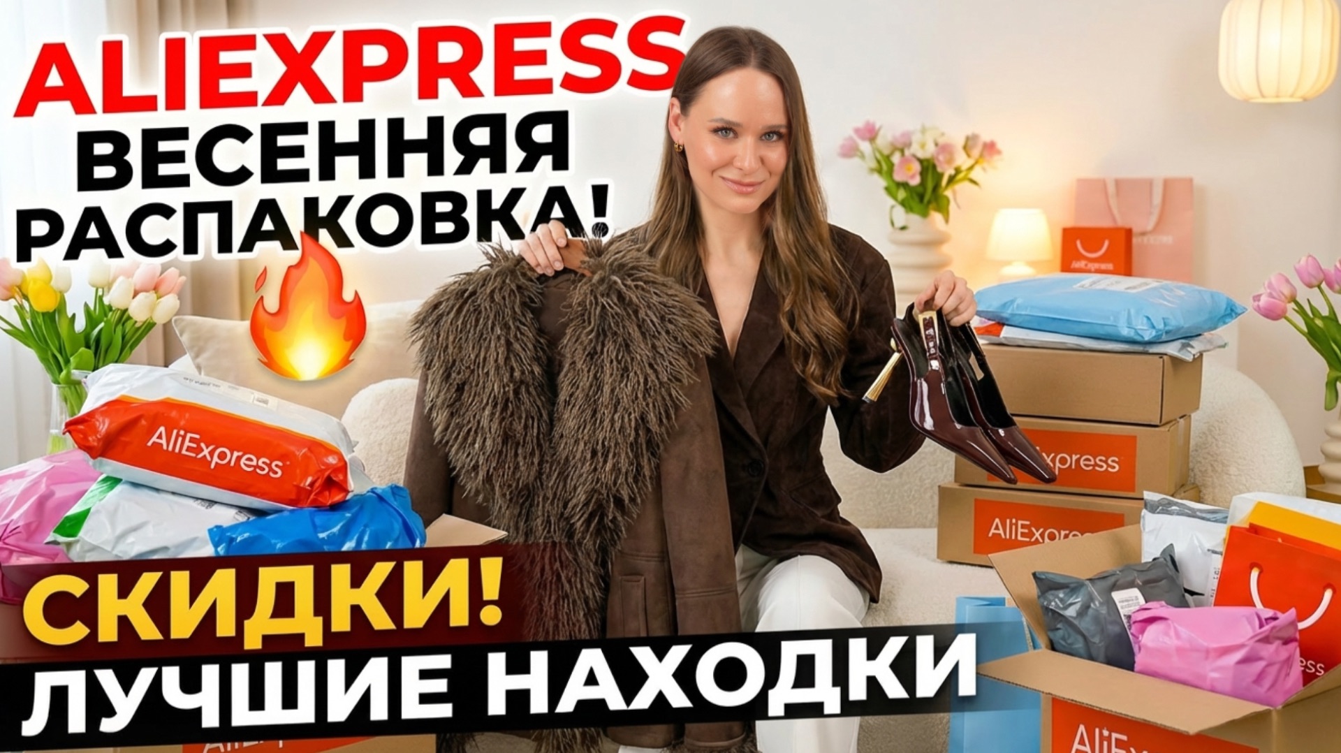 МОИ СТИЛЬНЫЕ НАХОДКИ С ALIEXPRESS перед РАСПРОДАЖЕЙ #288 | РАСПАКОВКА И ПРИМЕРКА | ЗАКАЗЫ НА ВЕСНУ смотреть онлайн