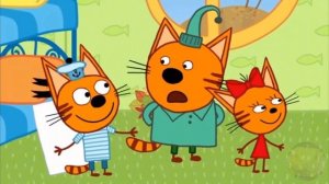 смешные три кота день рождение у мамки 12+