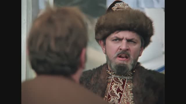 Ты боярыню соблазнил? Фрагменты из фильма "Иван Васильевич меняет профессию". 1973 г.