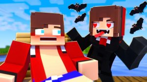 Джей Джей Вампир. Майнкрафт Мультик