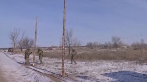 Военные инженеры ЮВО отработали комплекс задач по защите объектов от БПЛА