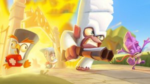 Купил дробовик и улучшил его в игре Zooba