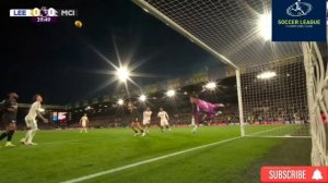 Лидс - Манчестер Сити. Обзор матча. Англия, тур 28