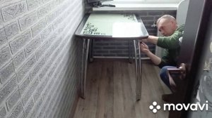 1 марта на квартире.Поменяли кухонный стол