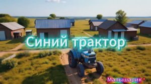 Синий трактор.Весёлая ферма (5я серия). Поучительный мультфильм. Мультик для детей✨
