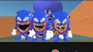 убегают от шин соника в огромном лабиринте 3 часть