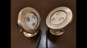 Подводные светодиодные RGB светильники для фонтанов на кронштейне G120 9Вт 12 или 24В China