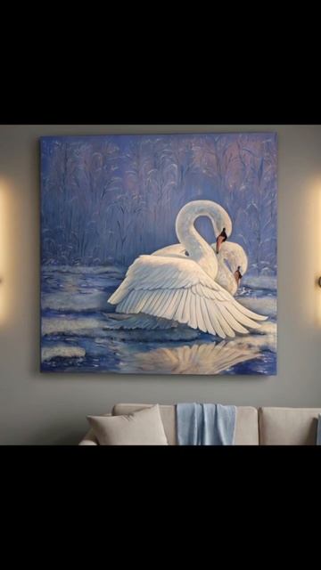 Крылья верности 2 версия #art #картины #painting #современнаякартина #творчество #drawing #художник