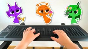 СПРУНКИ МУЛЬТИК ИГРАЕМ В РЕАЛЬНОЙ ЖИЗНИ! СЕРИАЛ ПО SPRUNKI INCREDIBOX НА ИНСТРУМЕНТАХ! РЕАКЦИЯ