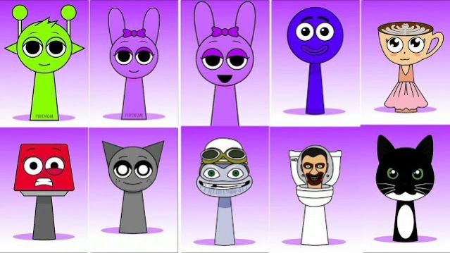 ПОДБОРКА ПЕРСОНАЖЕЙ СПРУНКИ КРЕЗИ ФРОК КОТИК И ДРУГИЕ SPRUNKI INCREDIBOX ПОЮТ HOUSE THE LORD РЕАКЦИЯ