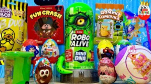 Мульт Mix!FUN CRACH MINISO,RoBo ALIVE DiNO DNA,ПРосТоКваШиНо,Мусорные Роботы,My Mini Baby 2,OZMO
