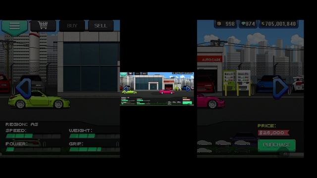 настройка для про игроков в игре пиксел кар ракер