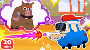 Автосемейка Вилзи: тайна пропавшей игрушки и весёлые приключения машинок