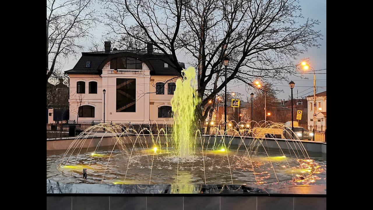 Шкаф управления статическим фонтаном. Один фонтанный насос + дренажный насос + RGB подсветка.