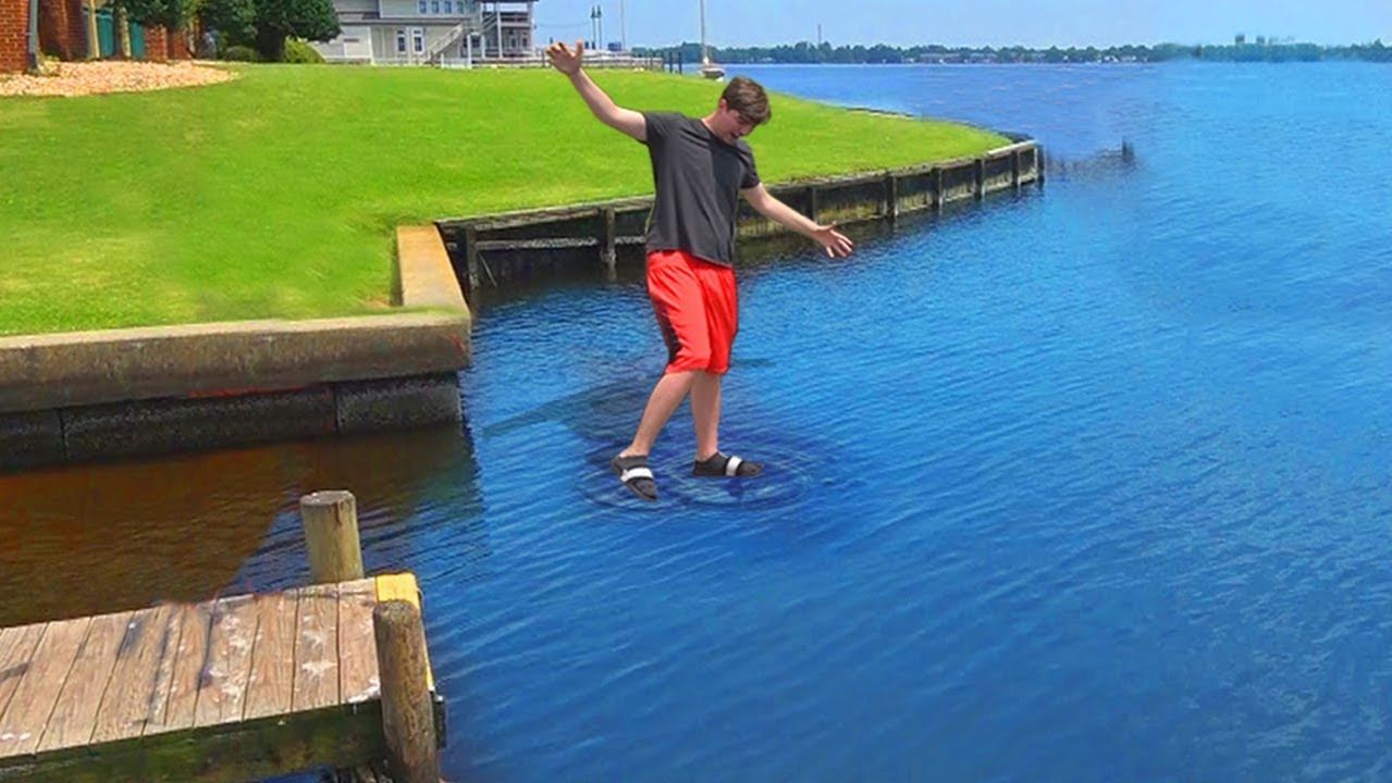 Я НАУЧИЛСЯ ХОДИТЬ ПО ВОДЕ? MRBEAST МИСТЕРБИСТ НА РУССКОМ мистер бист смотреть онлайн