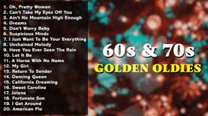 Golden Oldies Greatest Hits Playlist 🎙 Best 60s & 70s Songs Playlist 🎶