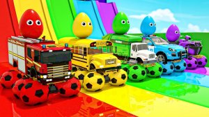 Малышка Акула Песня о колесах в автобусе Гигантские колеса на прыгающих грузовиках Детские стишки