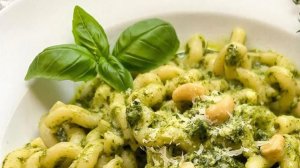 ПЕСТО соус с макаронами.