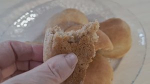 Полезные постные булочки из цельнозерновой муки.