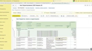 Подсистема бюджетирования Budg для 1С Бухгалтерии