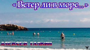 Алексей Галкин. «Ветер ли в море...» муз. и ст. А.Галкин.
