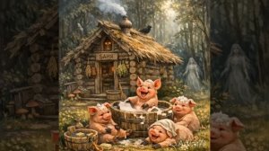 ТЕРЛИСЬ СВИНКИ - ДЕТСКАЯ ПЕСНЯ (ФОЛК КАВЕР)