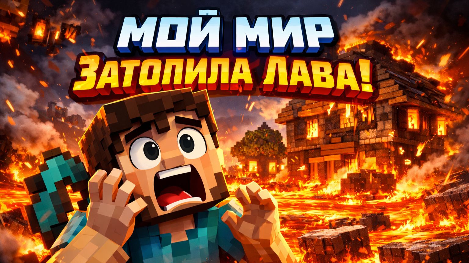 МОЙ МИР ЗАТОПИЛА ЛАВА!