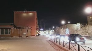 2026.02.27. Норильск. Новогодние ёлочки убрали.