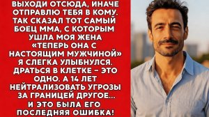 Новый ухажер жены грозился меня проучить. Но он и не подозревал, кто я на самом деле...