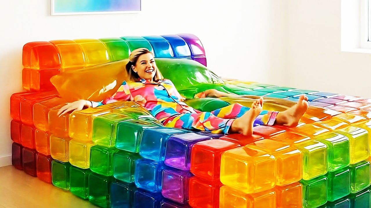 Выбери себе кроватку, какая понравилась больше - развлекательное видео. смотреть онлайн