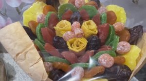 Букет из сухофруктов своими руками