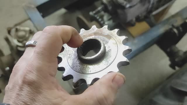 Установка ведущей Звезды на Минитрактор-Переломка