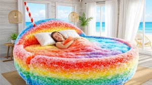 Какую Кровать‑Десерт Выбрали бы ВЫ? 🛏️🎂 | Oddly Satisfying ИИ АСМР Видео перед Сном