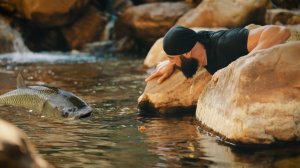 Я съел все, чтобы выжить / Охота на кабана / Рыбалка / Необычный способ ловли рыбы !