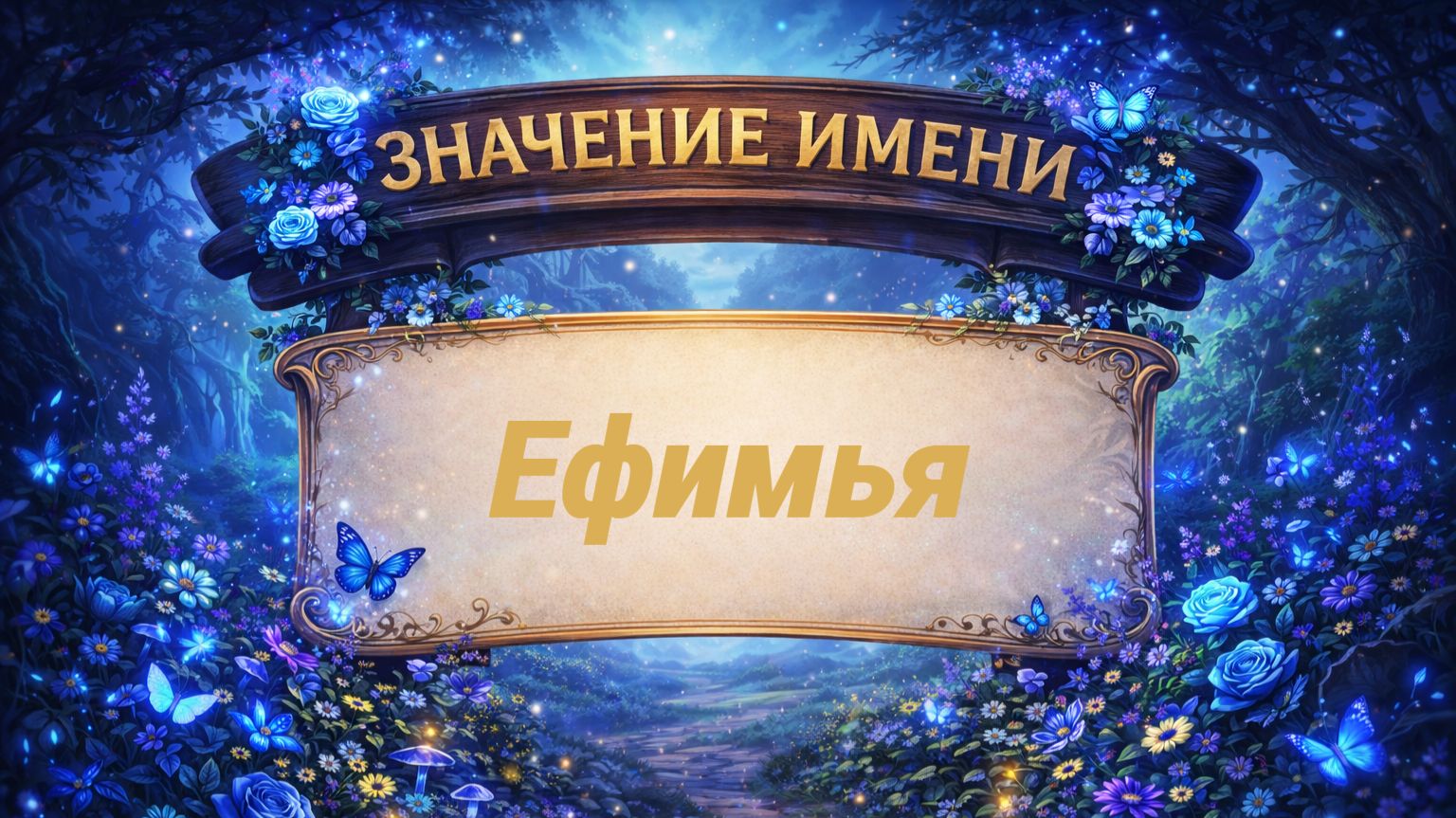 Значение имени Ефимья