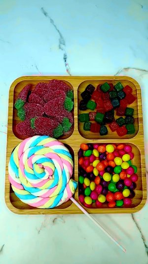 ASMR Ассорти из кисло-сладких конфет 🍭🍋🤤 | Так приятно