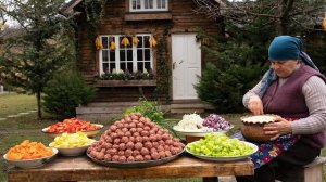 Приготовление домашних фрикаделек с рисом. Кухня Азербайджана