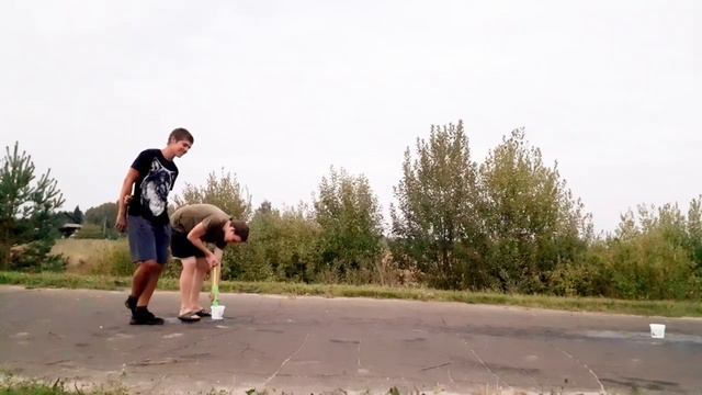 стреляем водным пистолетом ЧАСТЬ 12