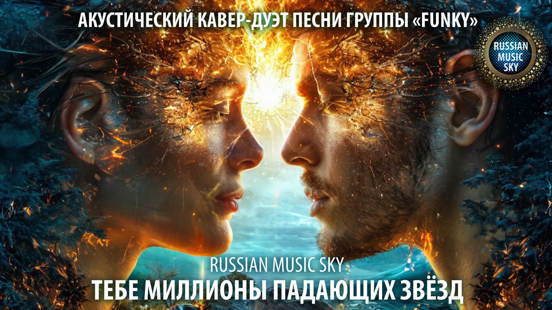 Тебе миллионы падающих звёзд  -  Russian Music Sky (2026) Акустический кавер-дуэт песни группы Funky