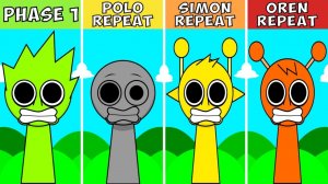 INCREDIBOX SPRUNKI: POLO, SIMON, OREN 🔁 ПОВТОР ПОСЛЕ ФАЗЫ 1! 🤵♂️👨🎤⚔️